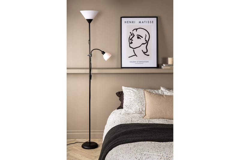 Bagasi Golvlampa - Svart/Vit - Products - Belysning - Lampor & belysning inomhus - Golvlampa