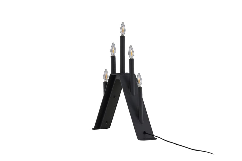 Åre Adventsljusstake 36 cm - Svart - Products - Belysning - Lampor & belysning inomhus - Sovrumslampa - Sänglampa - Sängbordslampa