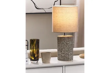 Pyskalo Bordslampa 43 cm E14 - Brun/Beige - Products - Belysning - Lampor & belysning inomhus - Sovrumslampa - Sänglampa - Sängbordslampa