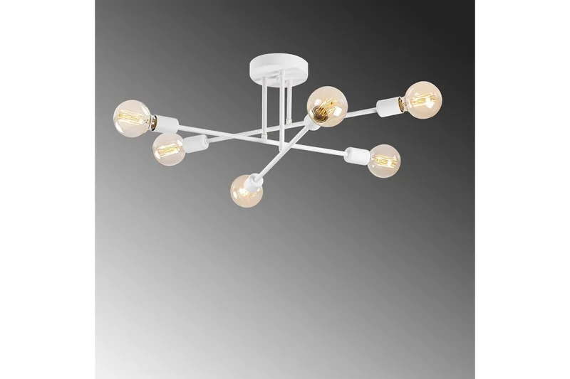 Ljuskrona Masasada Koppar - Vit - Products - Belysning - Lampor & belysning inomhus - Taklampa & takbelysning - Takplafond