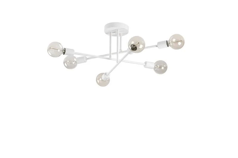 Ljuskrona Masasada Koppar - Vit - Products - Belysning - Lampor & belysning inomhus - Taklampa & takbelysning - Takplafond