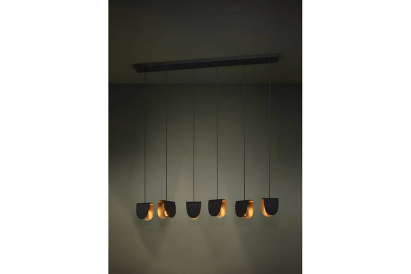 Takpendel Eglo Serenara Svart/Guld med 6 Lampor - Products - Belysning - Lampor & belysning inomhus - Taklampa & takbelysning - Pendellampa & hänglampa