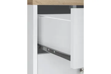Bryanne Skänk 120 cm - Vit/Brun - Products - Förvaring - Förvaringsmöbler - Sideboard & skänk
