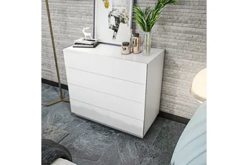 Desgrar Byrå 90x81,6 cm - Vit - Products - Förvaring - Förvaringsmöbler - Byrå - Hallbyrå