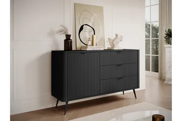 Forba Byrå 138 cm - Svart - Products - Förvaring - Förvaringsmöbler - Byrå