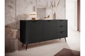 Forba Byrå 164 cm - Svart - Products - Förvaring - Förvaringsmöbler - Byrå