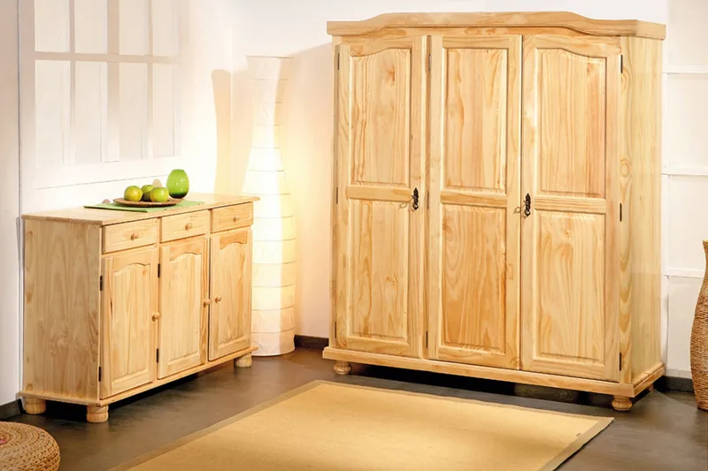 Leksand Skänk 130 cm - Furu - Products - Förvaring - Förvaringsmöbler - Sideboard & skänk