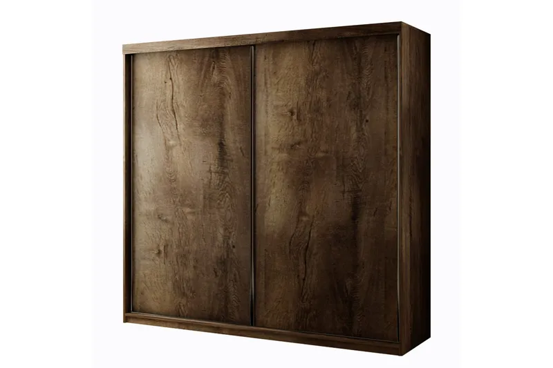 Dunkra Garderob 200x200 cm, Grå