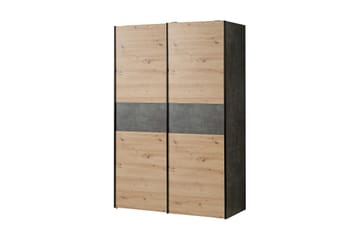 Shipts Garderob 62x120 cm - Ljus Natur/Grå - Products - Förvaring - Garderober & garderobssystem - Garderobsskåp