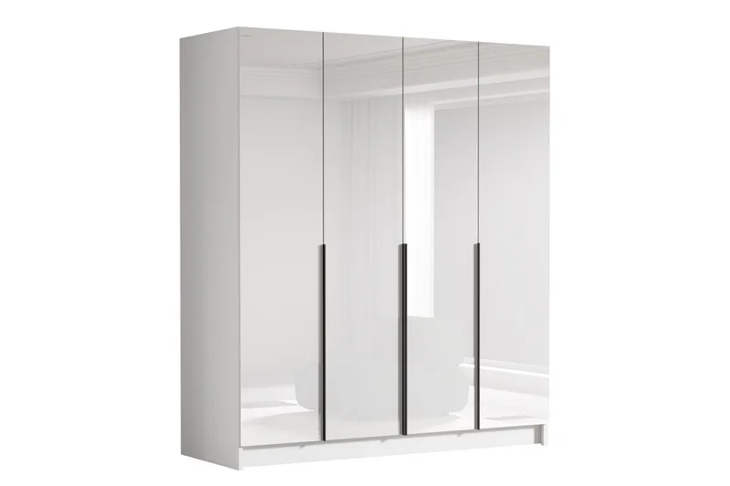 Vadstena Garderob 200x215 cm, Vit