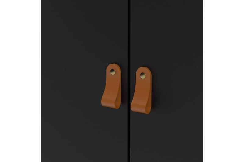 Vallvidera Garderob 58x150 cm - Svart - Products - Förvaring - Garderober & garderobssystem - Garderobsskåp