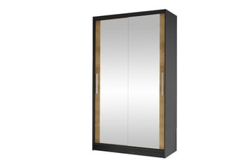 Glenmore Garderob m. Spegel Black - Products - Förvaring - Garderober & garderobssystem