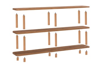 Andifli Bokhylla 180x74,9 cm - Furu - Products - Förvaring - Hylla - Bokhylla