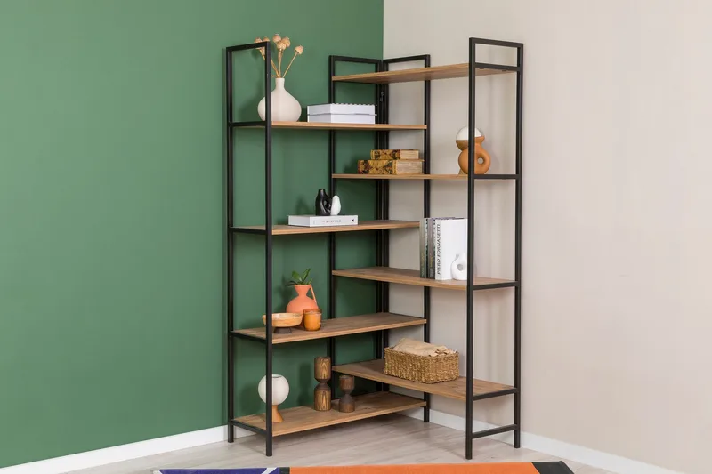 Edra Bokhylla 94 cm - Brun/Svart - Products - Förvaring - Hylla - Bokhylla