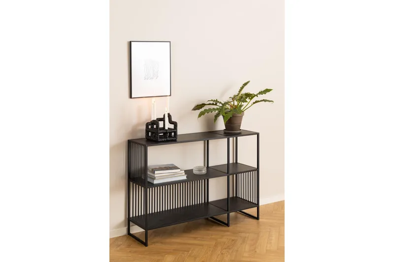 Saklani Bokhylla 120 cm - Svart - Products - Förvaring - Hylla - Bokhylla