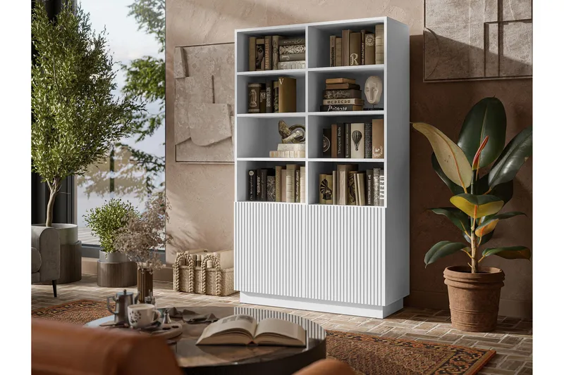 Torvalen Bokhylla 100 cm - Vit - Products - Förvaring - Hylla - Bokhylla