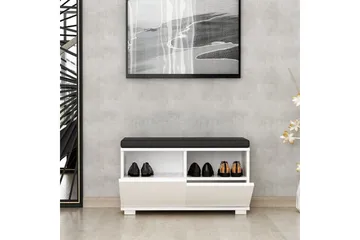 Drago Skoskåp 80 cm - Vit - Products - Förvaring - Skåp - Förvaringsskåp