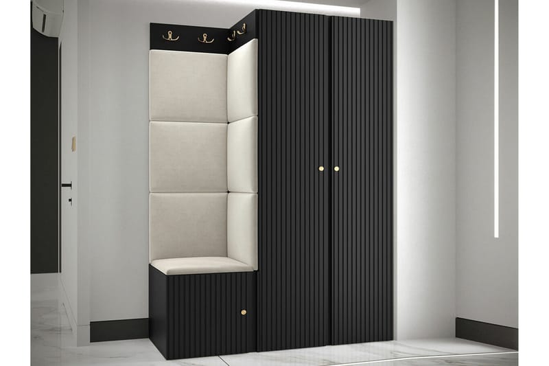 Dunvegan Highboard Black - Products - Förvaring - Skåp - Förvaringsskåp