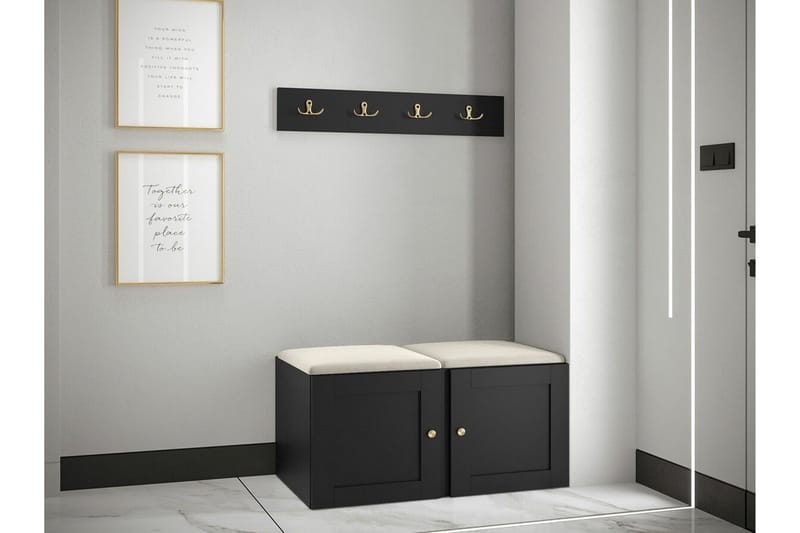 Dunvegan Highboard Black - Products - Förvaring - Skåp - Förvaringsskåp