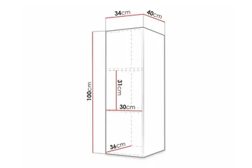 Dunvegan Highboard Black - Products - Förvaring - Skåp - Förvaringsskåp