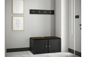 Dunvegan Highboard - Svart - Products - Förvaring - Skåp - Förvaringsskåp