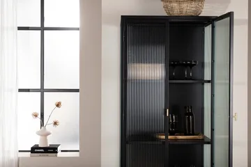 Garis Skåpsbyrå 70x40x160 cm - Svart - Products - Förvaring - Skåp - Förvaringsskåp