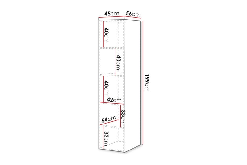 Juniskär Highboard - Vit - Products - Förvaring - Skåp - Förvaringsskåp
