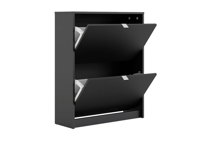 Shoey Skoskåp 2 Fack - Svart - Products - Förvaring - Skåp - Förvaringsskåp