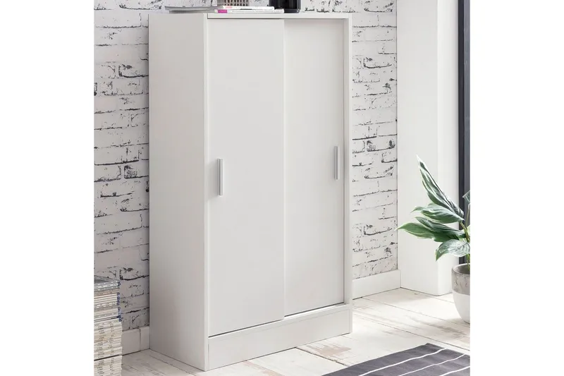 Sideboard Wohnling Melaminbelagd MDF-skjutdörrar Modern - Products - Förvaring - Skåp - Förvaringsskåp