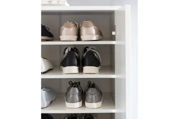 Skoskåp Wohnling Folierad spånskiva 7 fack hallmöbler - Products - Förvaring - Skåp - Förvaringsskåp