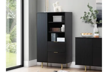 Staffin Highboard - Svart - Products - Förvaring - Skåp - Förvaringsskåp