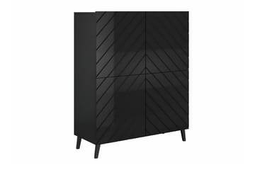 Strontian Highboard Scandinavian Choice Black - Products - Förvaring - Skåp - Förvaringsskåp