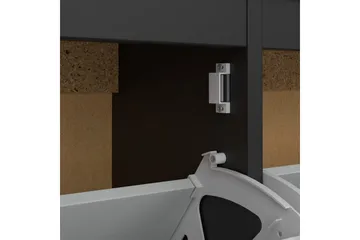 Vallvidera Skoskåp 102,6 cm - Svart - Products - Förvaring - Skåp - Förvaringsskåp