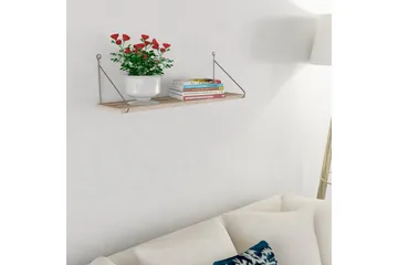 Decormet Vägghylla - Brun - Products - Förvaring - Småförvaring - Väggförvaring