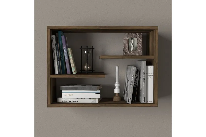 Tera Home Vägghylla - Valnöt - Products - Förvaring - Småförvaring - Väggförvaring
