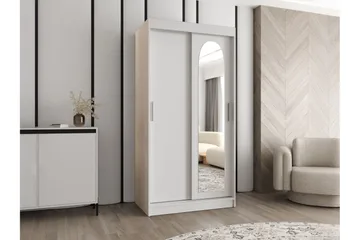 Tallmo Garderob m. Spegel 100x200 cm - Products - Förvaring - Garderober & garderobssystem