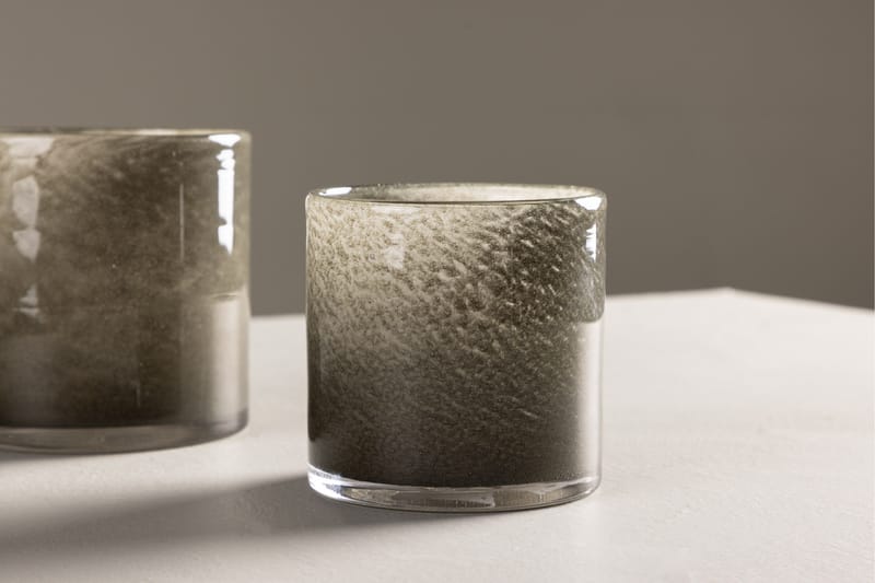 Glora Ljuslykta 10x10 cm - Ljusgrön - Products - Inredning - Ljus & dofter - Ljusstakar & ljuslyktor