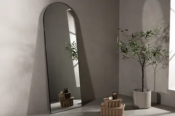 Sarasota Vägghängd Spegel Rektangulär 66x193 cm - Svart - Products - Inredning - Spegel - Väggspegel