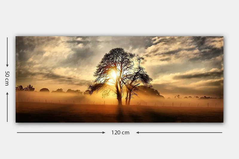 Canvastavla YTY Landscape & Nature Flerfärgad - 120x50 cm - Products - Inredning - Tavlor & posters - Canvastavla