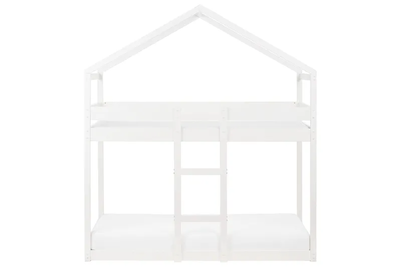 Fallon Våningssäng Två Liggplatser 90x200 - Vit - Products - Möbler - Barnmöbler - Barnsäng & juniorsäng - Loftsäng barn