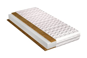 Kronos Madrass 200x90x10 cm - Vit - Products - Möbler - Barnmöbler - Barnsäng & juniorsäng - Resårbotten barn & barn madrasser