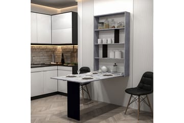 Abi Matbord 203 cm Sten - Svart/Grå - Products - Möbler - Bord & matgrupp - Matbord & köksbord