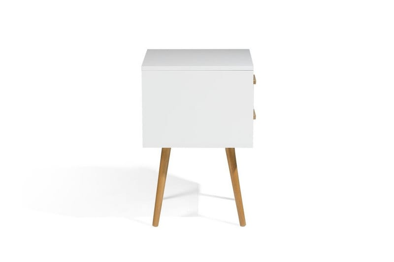 Alabama Sängbord 40 cm - Vit - Products - Möbler - Bord & matgrupp - Avlastningsbord & sidobord - Sängbord & nattduksbord