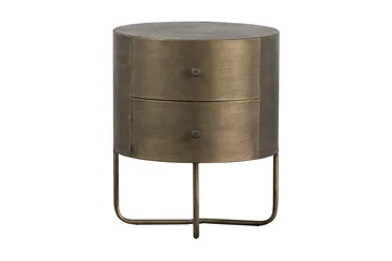 Astranna Sängbord 39 cm - Antik Mässing - Products - Möbler - Bord & matgrupp - Avlastningsbord & sidobord - Sängbord & nattduksbord