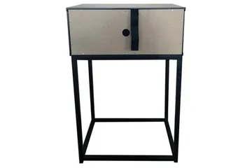 Azelia Sängbord 30 cm - Svart - Products - Möbler - Bord & matgrupp - Avlastningsbord & sidobord - Sängbord & nattduksbord