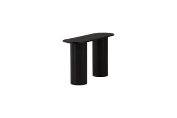 Bianca Sidobord 130x40x72 cm Oval - Svart - Products - Möbler - Bord & matgrupp - Avlastningsbord & sidobord - Brickbord & småbord