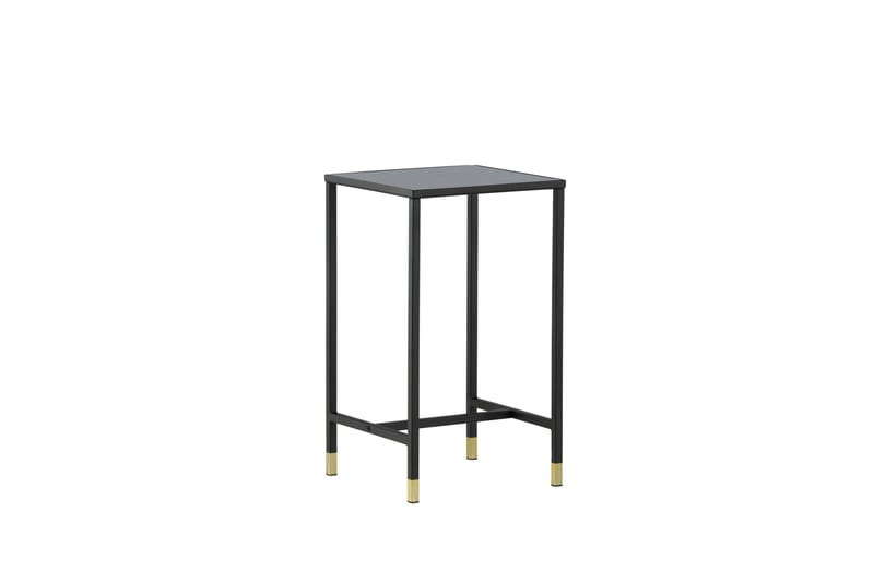 Dipp Sängbord 40 cm Marmormönster - Glas/Svart/Grå - Products - Möbler - Bord & matgrupp - Avlastningsbord & sidobord - Sängbord & nattduksbord