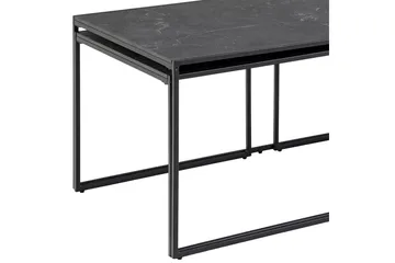 Elgrau Soffbord 120x60 cm - Svart - Products - Möbler - Bord & matgrupp - Avlastningsbord & sidobord - Satsbord