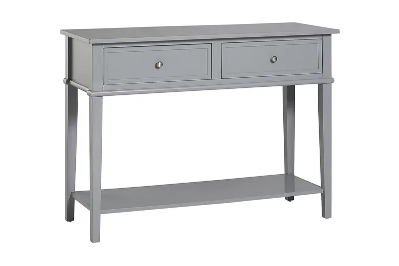 Franklin Konsollbord 104 cm Grå - Dorel Home - Products - Möbler - Bord & matgrupp - Avlastningsbord & sidobord - Konsolbord & hallbord