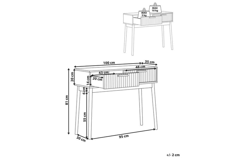 Konsolbord Lynwood - Products - Möbler - Bord & matgrupp - Avlastningsbord & sidobord - Konsolbord & hallbord